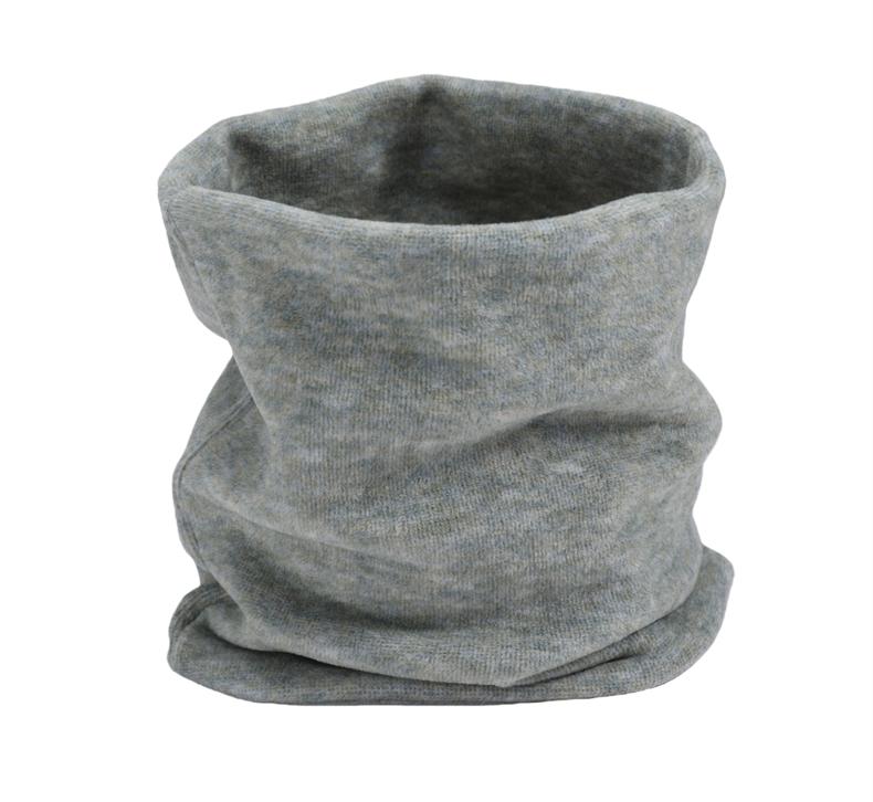 New Winter Scarf For Women Men Solid Double Layer Thick Fleece Cotton Neckerchief Ring Scarves Warm Neck Gaiter Muffler Ski Mask