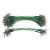 100PCS with Snaps Wire Leaders Steel Leader Wire Portable Fishing Wire Leaders  Hook Connection