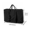 1pcs Dustproof Water Sun Foldable Wheelchair Storage Bag Wheelchair Protection Cover Outdoor Folding Table And Chair Storage Bag