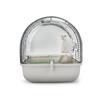 Outdoor Portable Bird Transport Cage Pet Parrot Cage with Feeder Transparent Detachable Small Parrot Carrier Cage Bird Supplies