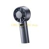 L8RE Small Pocket Fan Digital Display Fan 5200mAh Cooling Fan Outdoor Fan Table Fan with Large Battery Suitable for Own Use