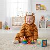 Pyjama Onesie Kostüm Verkleidung Schlafanzug Tiger Baby 90: 78-86 Cm