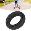 10 Inch Solid Rubber Wheel Black All Terrain Tire Durable Replacement Tire  Riding Safety