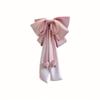 1PC Spring and Summer Sweet Light Luxury High-end Bow Spring Clip, Sweet, Light Luxury Elegant Bow Tie