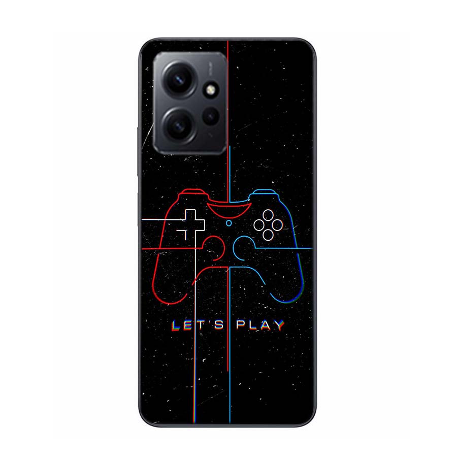 Gamer zone traffic sign Game handle Phone Case For Redmi 12 13C 12C 15C 9 10 10C Note 13 Pro Plus 14 15 Pro 9T 9C 9A TPU Soft Co