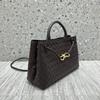 Bag Women's New Leather Handwoven Bag Niche Fashion Handbag Shoulder Messenger Bag