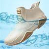 Fashion Women's Rain Boots PVC Rain Boots for All Seasons Waterproof Shoes Anti Slip Garden Shoes Men's Rubber Shoes
