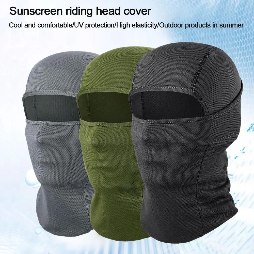 Caps Cycling Balaclava Full Face Ski Cover Bicycle Hat Windproof Breathable Anti-UV Motocross Motorcycle Helmet Liner Hats