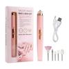 Portable Electric Nail Polisher & Manicure Set - 5-in-1 Nail Grinding Tool