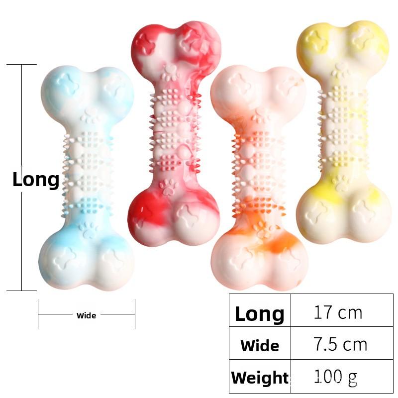 A Toy Bone Designed Specifically for Dogs To Chew on, Solving Problems Such As Tooth Itching, Boredom, and Home Cleaning