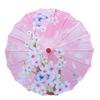 1Pc Japanese Style Colorful Cherry Blossom Vintage Stage Performance Props for Festival Accessories 56cm Umbrella Silk Cloth