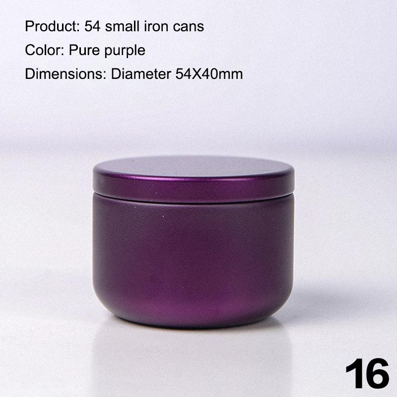 Bärbar Multifunktionell Enfärgad Mini Plåtlåda Med Lufttätt Lock Te Förseglad Burk Förpackningslåda Liten Plåtburk Te Förvaringsburk Gåva