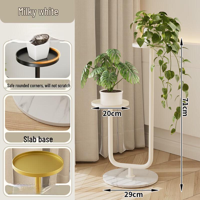 Wrought Iron Multi-Tier Floor Plant Stand