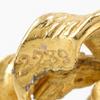 CHANEL Round COCO Mark Earring vintage Plated Gold 9.7g Women Used