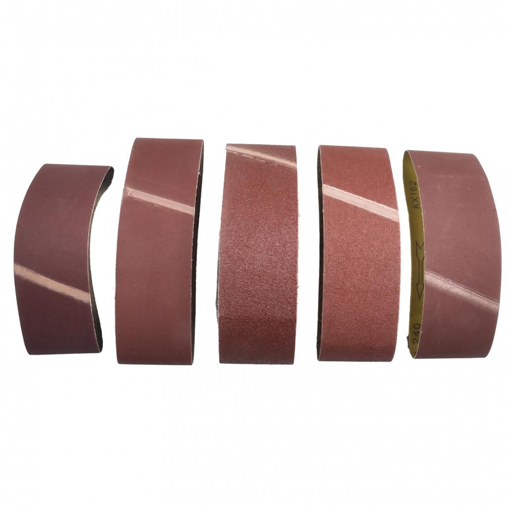 Sanding Belts 60/80/120/180/240 Grits 75mm*533mm Alumina