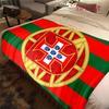 Portuguese Heritage Emblem blanket sofa blanket Suitable for all seasons Outdoor plush blanket Air conditioning blanket Digital printing