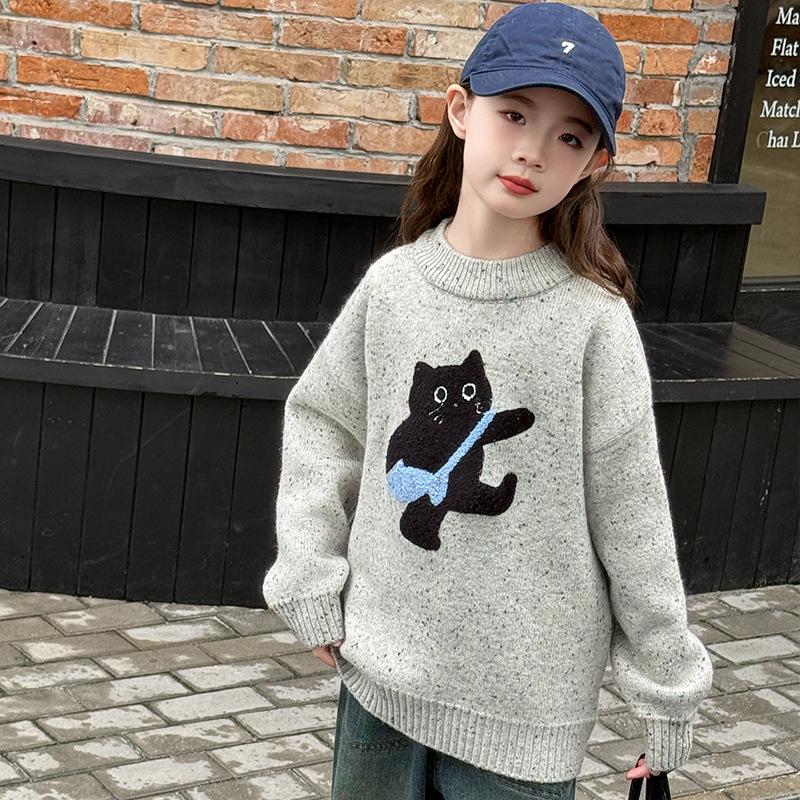 Pulover tricotat gros pentru fete mari pentru toamna/iarna 2025 - Top pentru elevi de gimnaziu