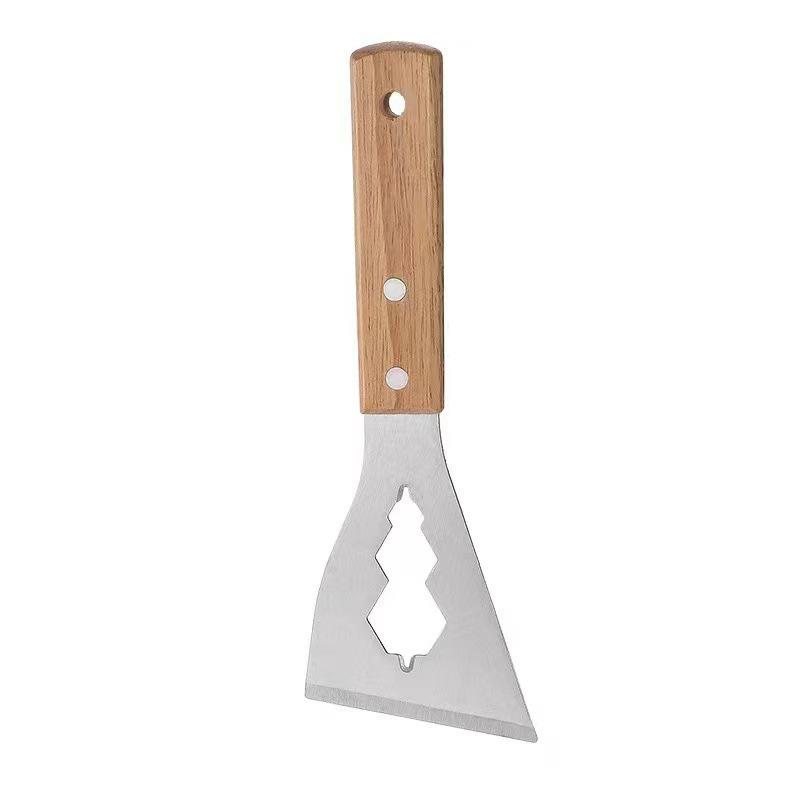 Heavy Duty Stainless Steel Multifunctional Scraper & Cleaning Putty Knife for Cement and Decoration