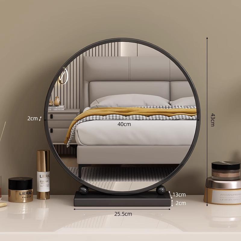 Smart Vanity Makeup Mirror with Lights for Bedroom and Desktop