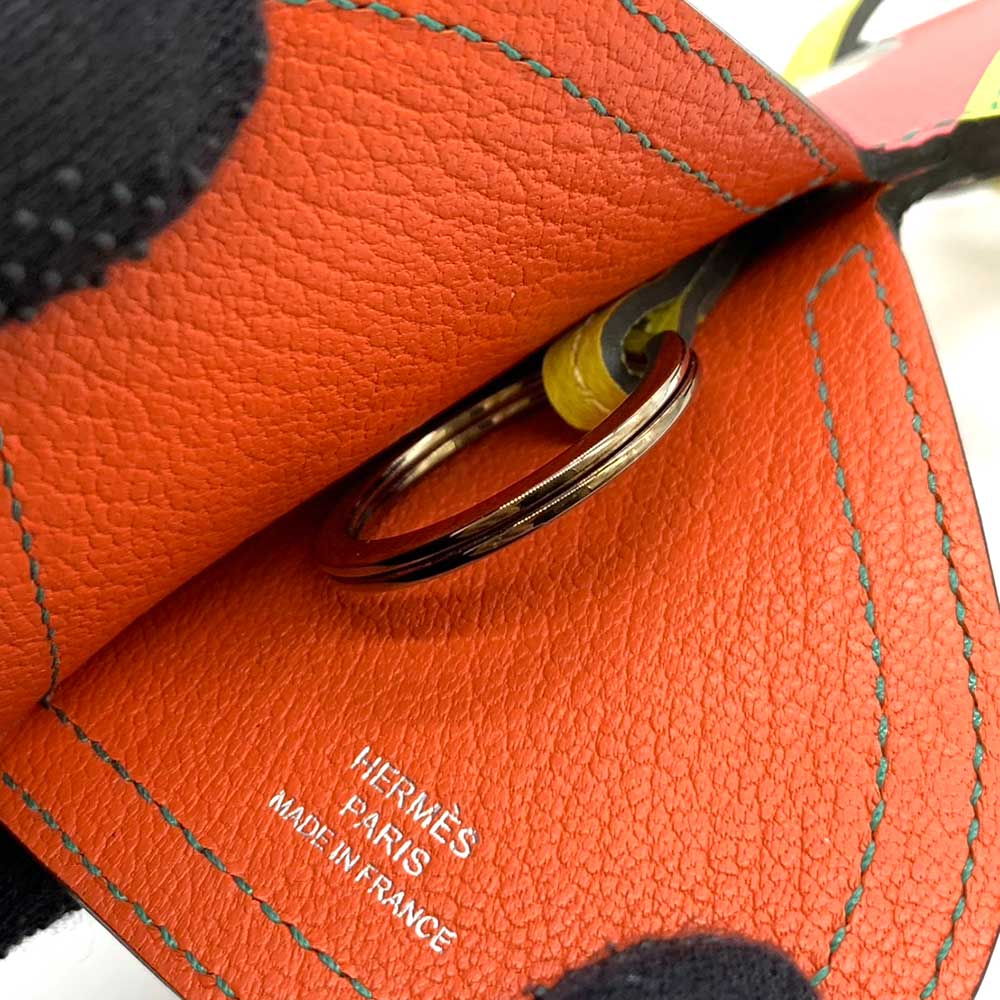 Used HERMES Camillekey ring leather Women