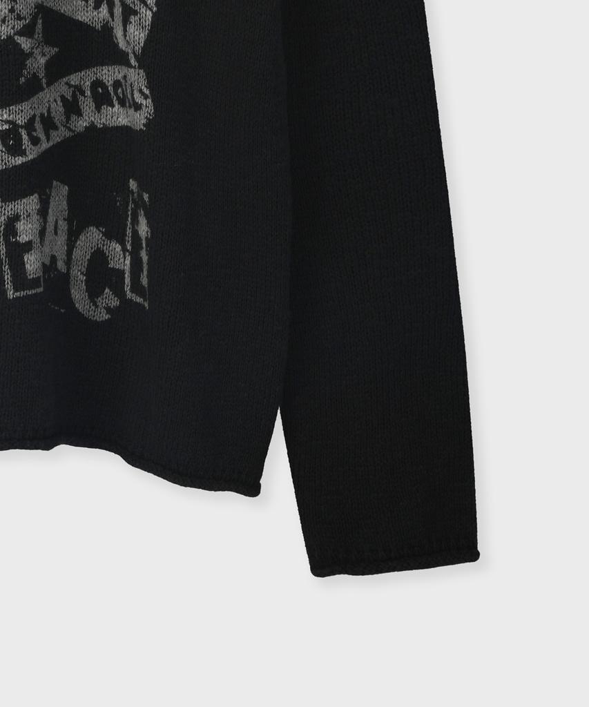 FALLETT Rock Band Knit Black