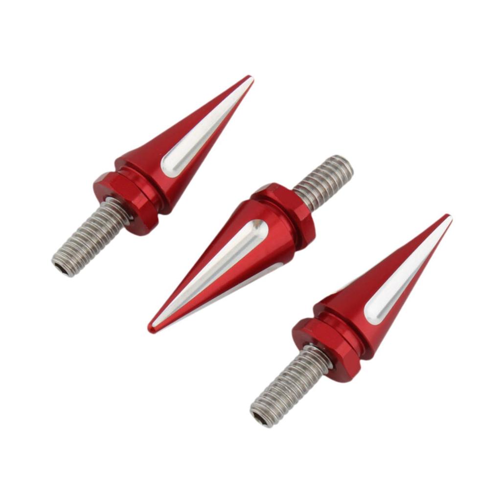 Sleek Finish Windshield Bolts Windshield Spike Screws High Durability for Electra Glide