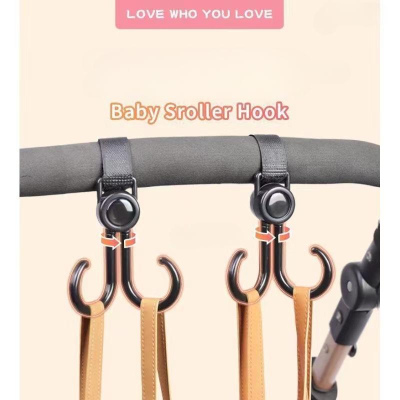 1 PairElectric Bicycle Hook Strong Load-bearing Suspension Artifact Stroller Stroller Trailer Hook Universal Hook