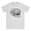 Trollface Meme Rage Comic Funny Troll Joke Internet T-Shirt Men 100% Cotton Tees Short Sleeve T Shirt Unique Clothing
