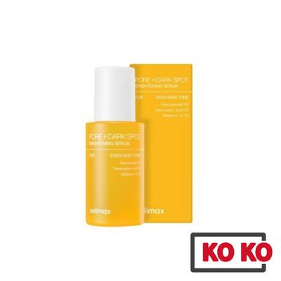 Siero illuminante per pori e macchie scure 30 ml