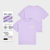 Kids' Loose Fit Round Neck Short Sleeve T-Shirt with Small Logo Print