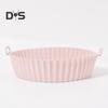 Silicone Frying Liners Air Circulation Baking Tray Dual-sided Cooking Pan Grease-free Air Fryer Basket Kitchen Accessory