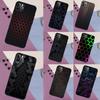 3D Hexagonal Lights For Samsung Galaxy A55 A35 A15 A32 A12 A22 A52 A54 A34 A14 A56 A36 A26 A16 A13 A53 A06 Case