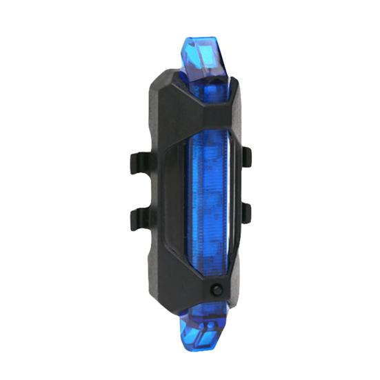 Bike Bicycle LED Rear Tail Warning Lamp Rechargeable Cycling Safety Light USB