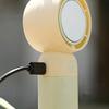 Cartoon Animal Ears Handheld Fan with Mirror Phone Holder Speed Adjustable USB Rechargeable Summer Cooling Fan Portable Mini Personal