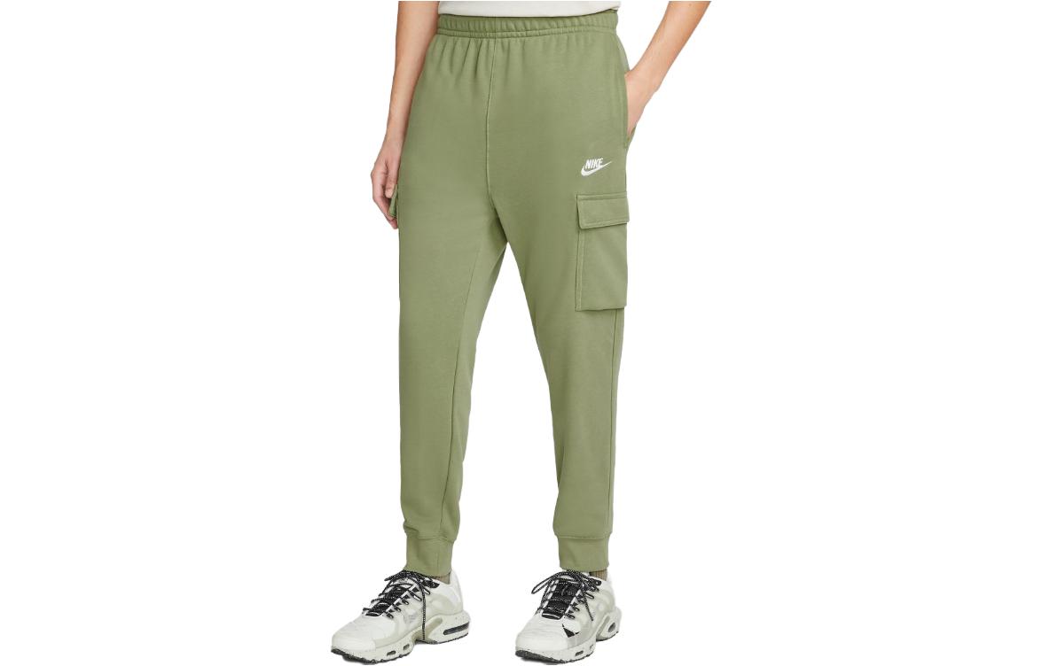 Мужские брюки-карго Nike Зеленые Умеренные CZ9954-334 L