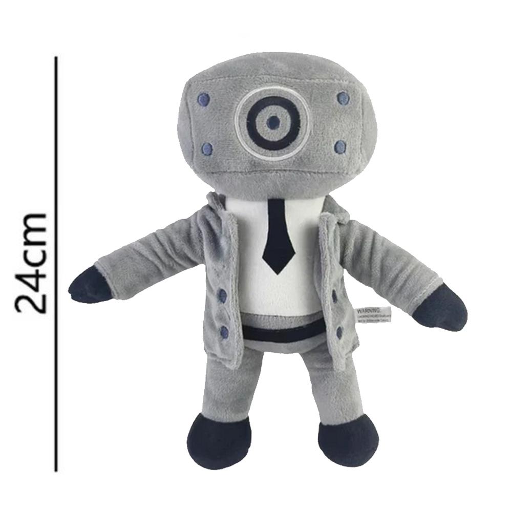 28pcs Skibidi Toilet Plush Toy Upgrade Titan TV Man Plush Clock man Speakerman Infinite War God Tv King Skibidi Toilet Toy