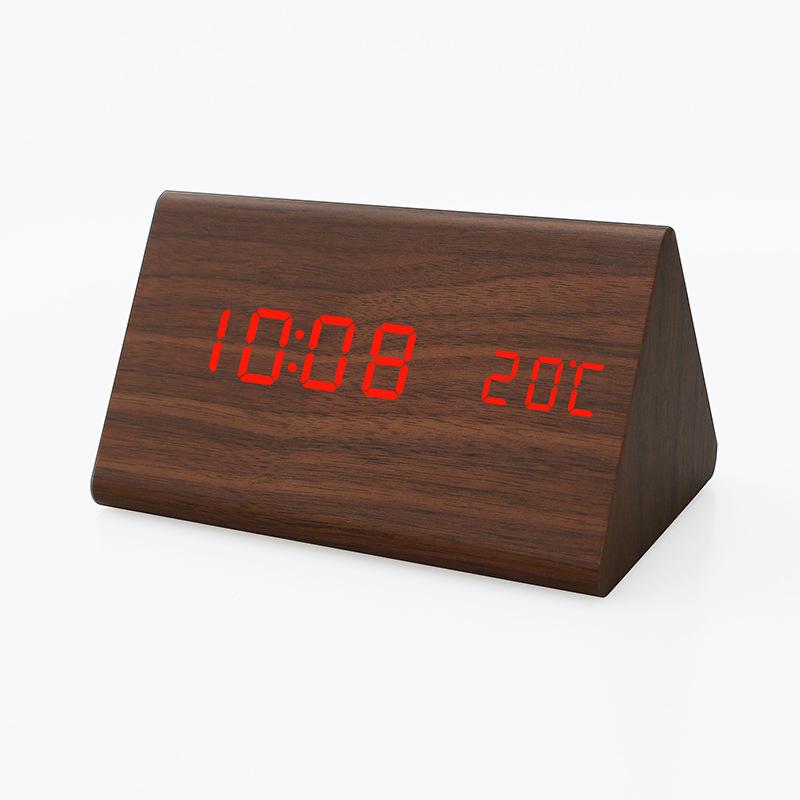 LED Digital HD Display Smart Alarm Clock - Voice-Controlled for Children, Students, and Seniors