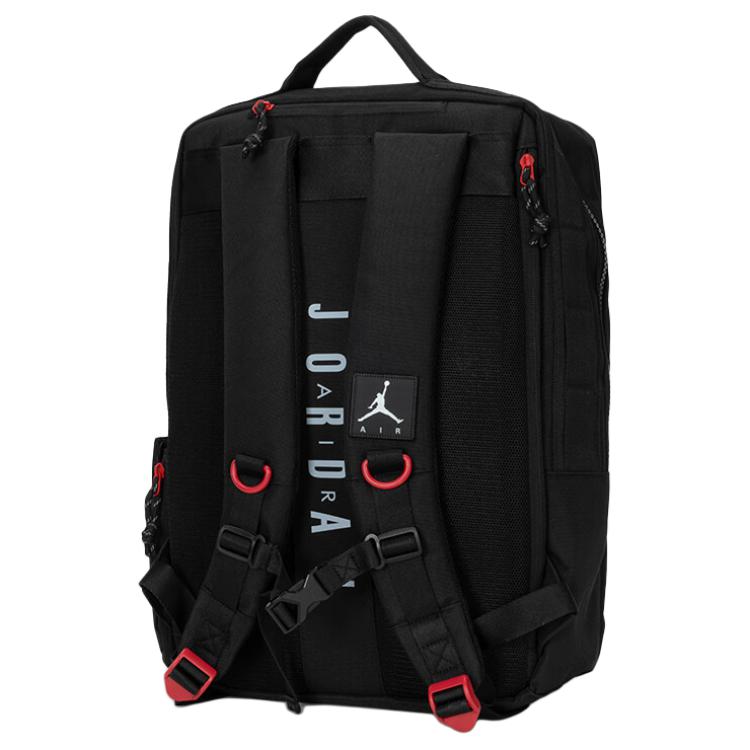 New Jordan Polyester Backpack Medium Size Unisex Black JD2433039AD-002