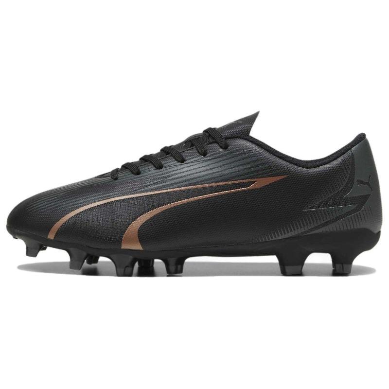 Puma Ultra Play AG FG Men's Soccer Shoes Black Rubber Short Studs Rubber Long Studs 107763-02