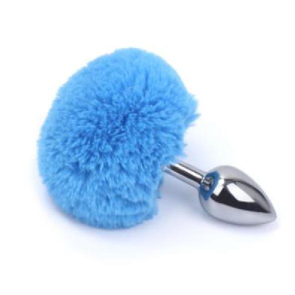 Small Size Metal Rabbit Tail Anal Plug Bunny Butt Plug Stainless Steel Booty Beads Stainless Sex