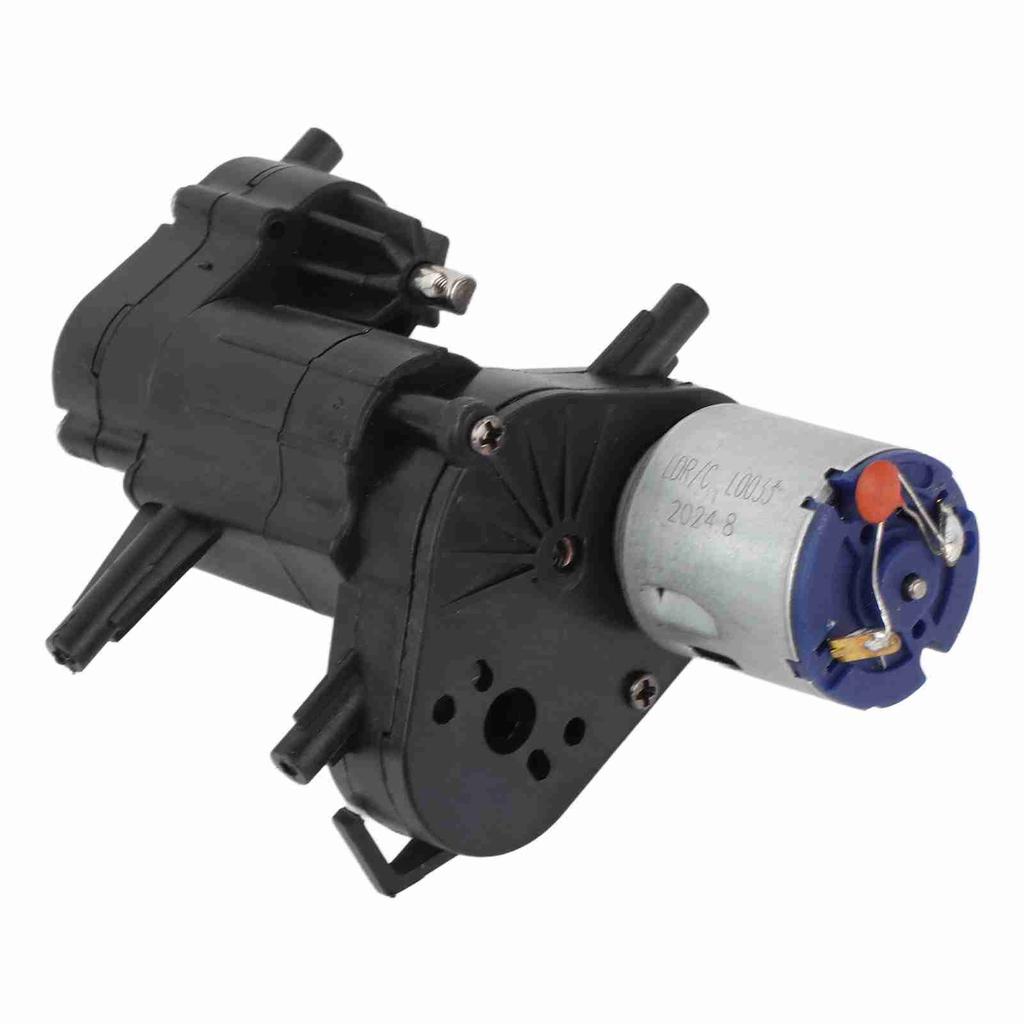 RC Car Gearbox Plastic Copper RC Car Transmission Box Replacement for Unimog Black