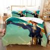 Fashion Violet Evergarden Anime Bedding Set Single Twin Full Queen King Size Bed Set Kids Bedroom Duvetcover Sets Bed Sheet Set