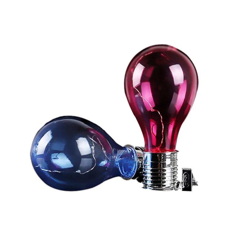 Nufeng Outdoor Colorful Solar Hanging Bulb Lights - 5-Pack