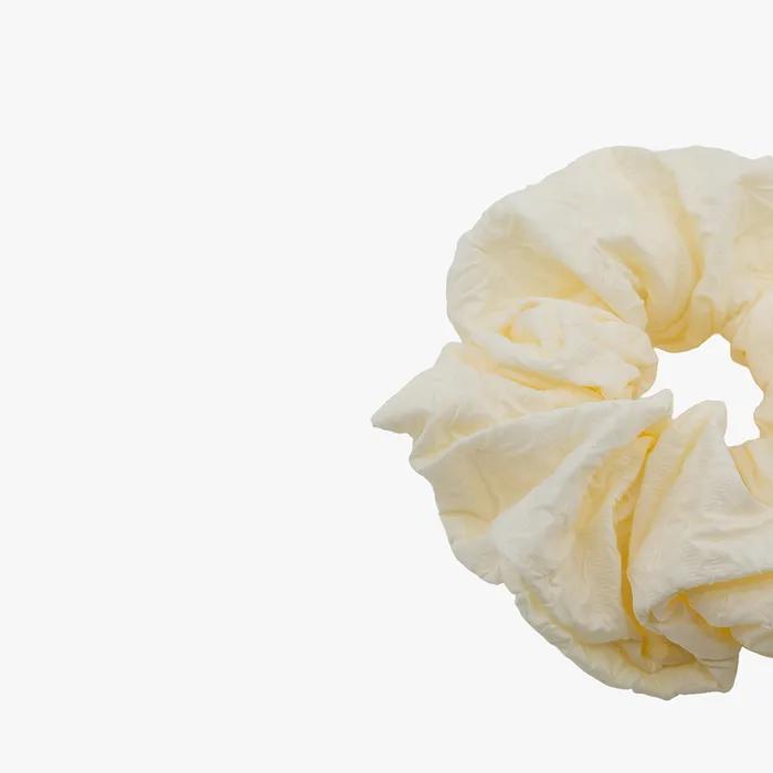 Assisi Basic Sheer Scrunchie Ivory