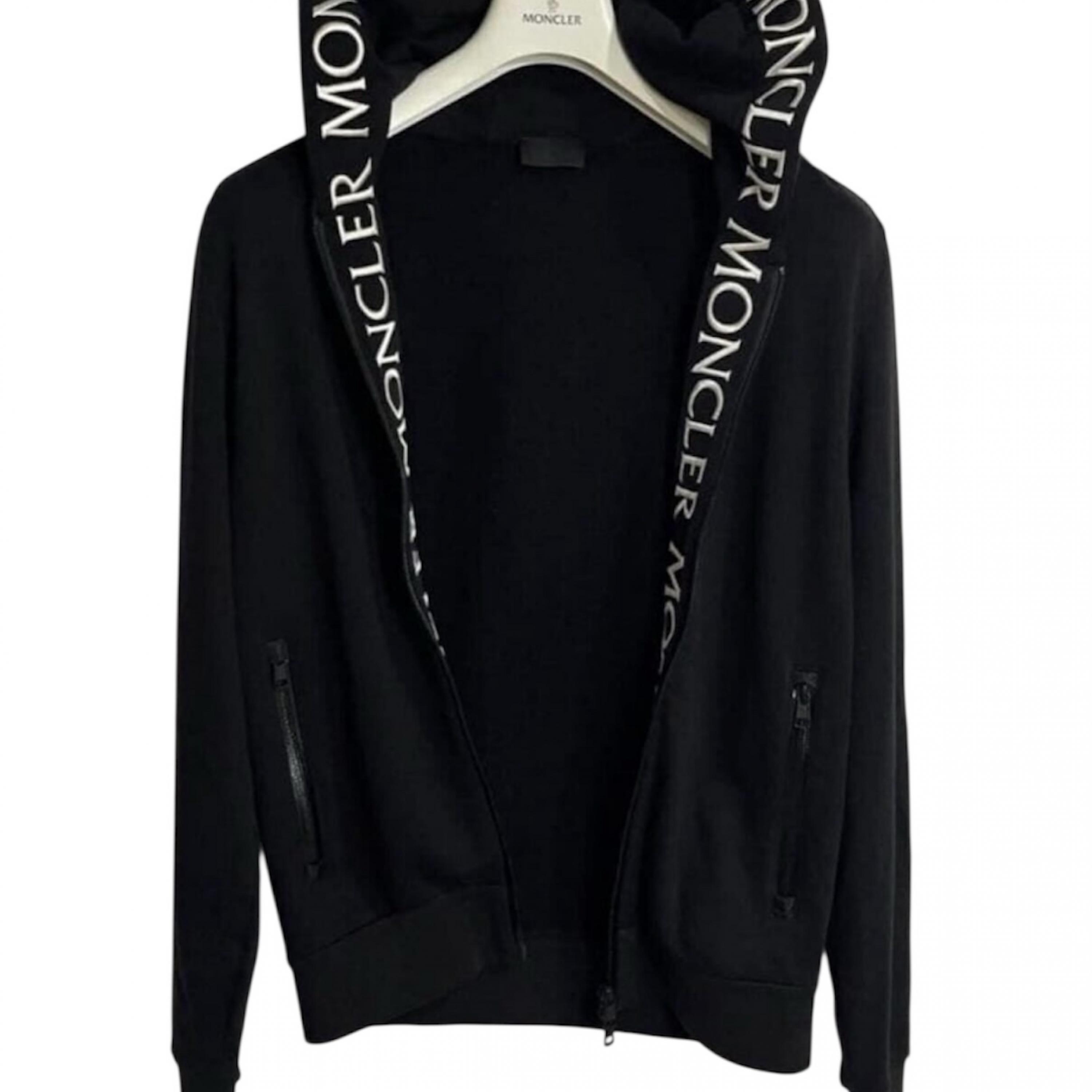 

Used MONCLER F20918G78500V8183Parker black mens