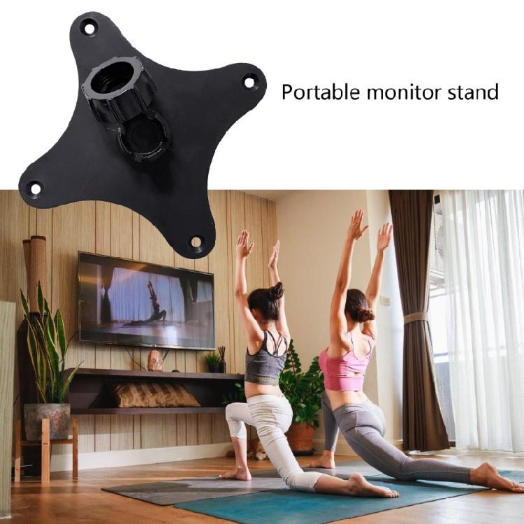 Portable Monitor Mounting Bracket Plate Support Wall Mount Holder Industrial Application Adapter Angle Adjustment
