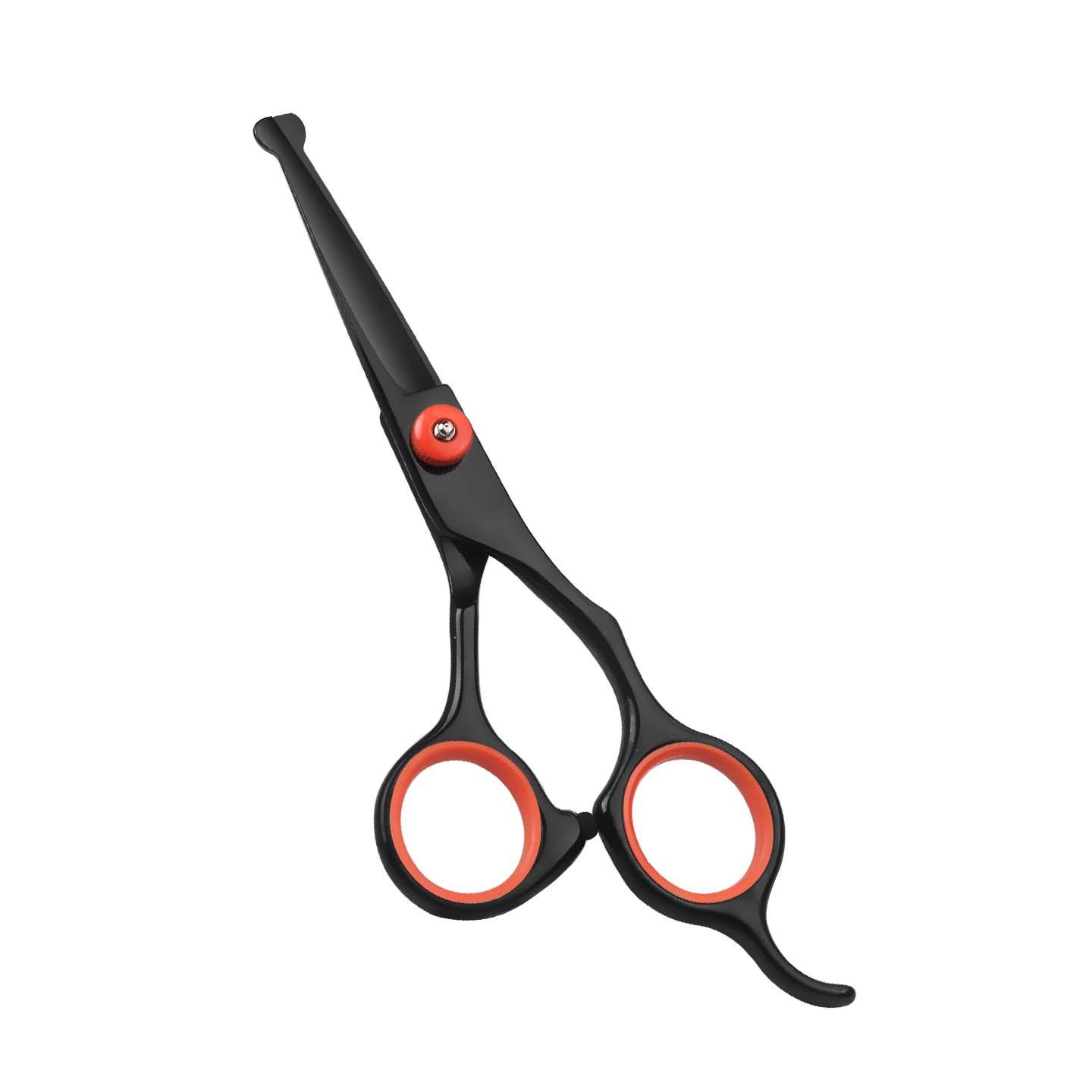 

Long-haired Cat Scissors Butt Pet Grooming Scissors Dog Shearing Tool 1pc чёрный