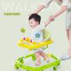 New 6-18 Months Baby Walker Baby Balance First Steps Walker Kids Toddler Early Educational Trolley Learning To Stand Walker