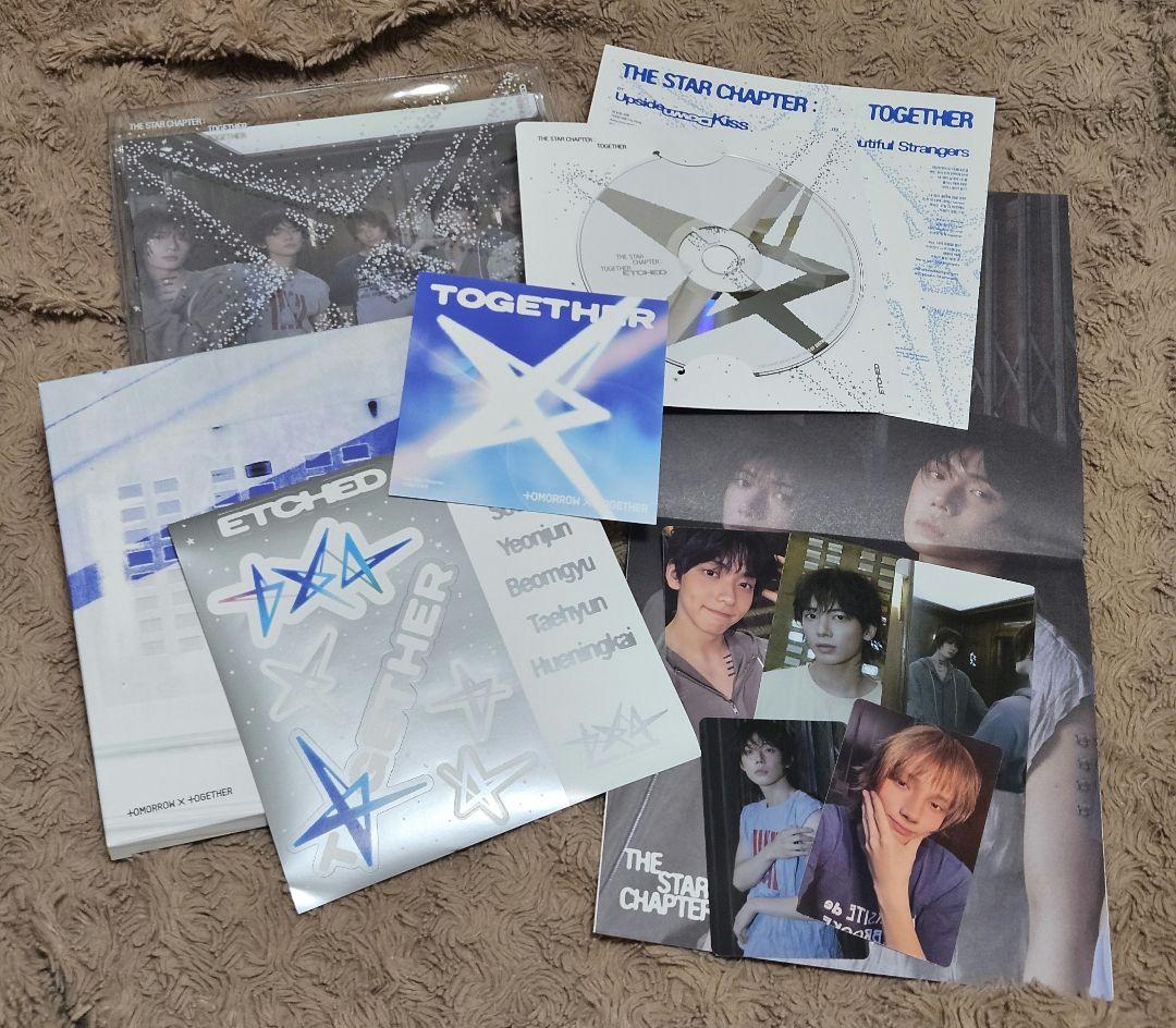 

[USED] TOMORROW X TOGETHER ETCHED Tower Records Bonus