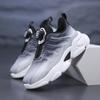 Classmate sports shoes 22 autumn new breathable soft-soled running shoes medium and older children's rotating button casual shoes